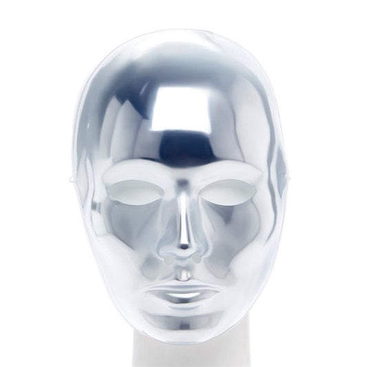 Silver Masquerade Face Mask