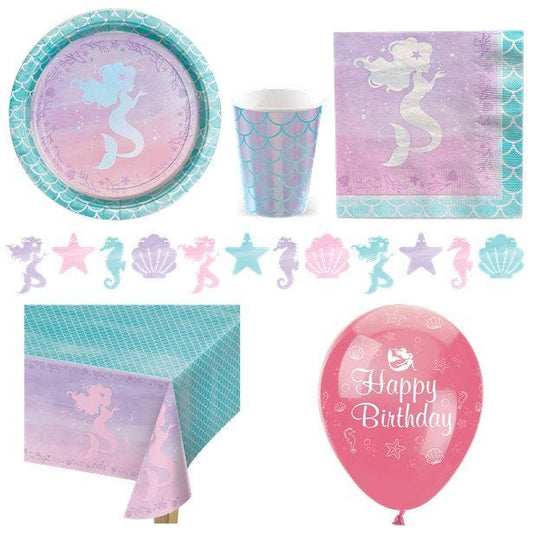Mermaid Shine - Deluxe Party Pack for 8