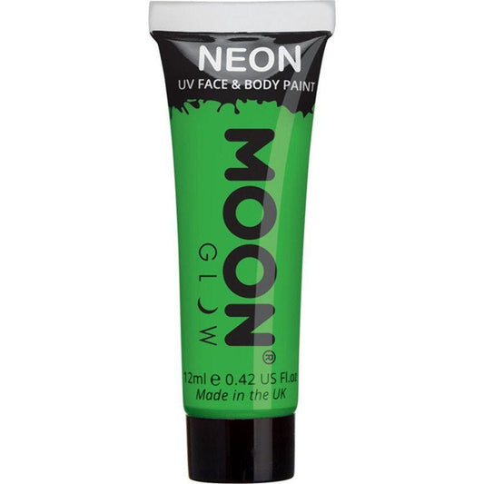UV Neon Face & Body Paint - Green 12ml