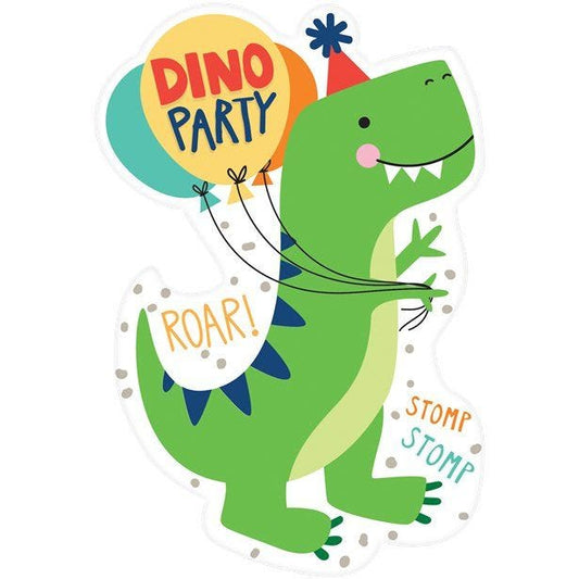 Dino-Mite Invitations (8pk)