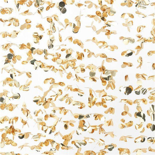 Pick & Mix Pastel Gold Curtain Backdrop - 2m x 1.8m