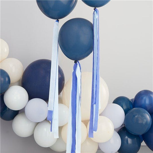 Mix It Up Blue Streamer Balloon Tails (5pk)