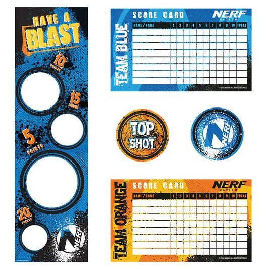 Nerf Party Target Game (8pk)