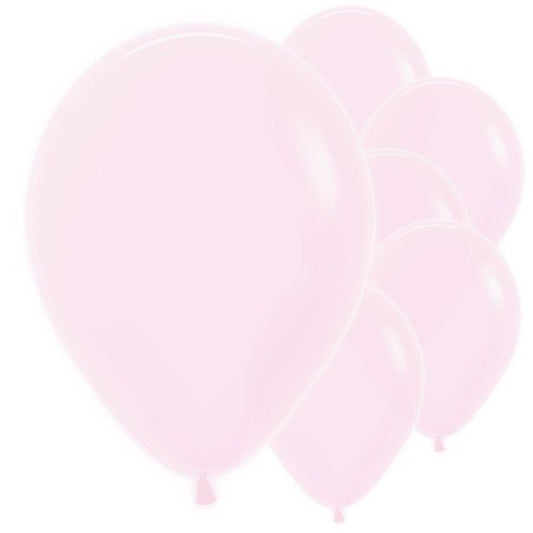 Pastel Matte Pink Balloons - 12" Latex (50pk)