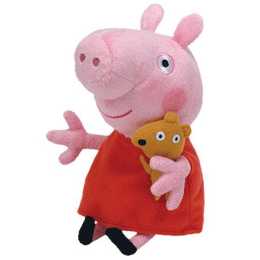 TY Peppa Pig Beanie Toy - 18cm