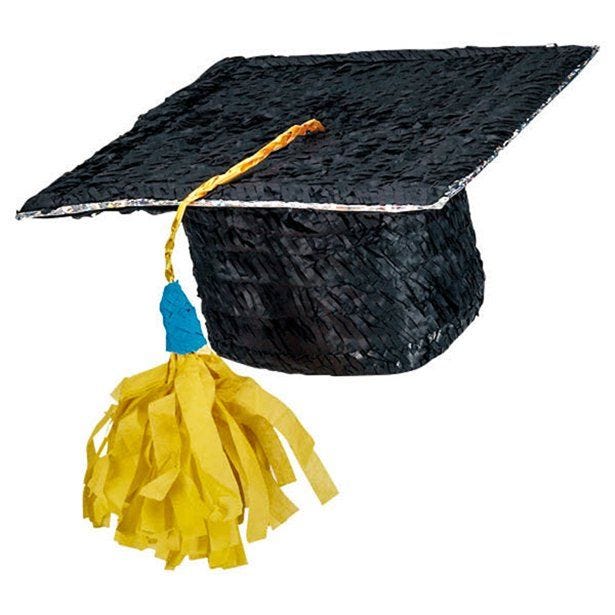 Graduation Mortar Hat PiÃƒÂ±ata - 32cm x 29cm