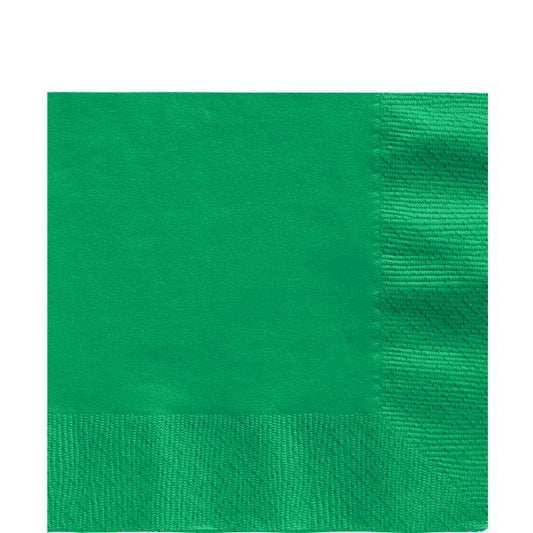 Green Paper Luncheon Napkins - 33cm (20pk)