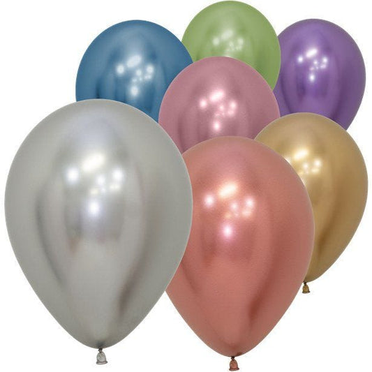 Assorted Reflex Balloons - 5" Latex (50pk)