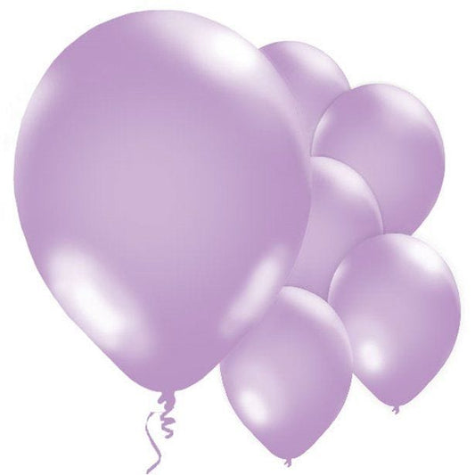 Violet Balloons - 11'' Metallic Latex (10pk)