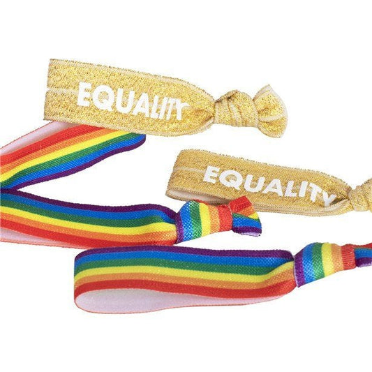 Rainbow Equality Wristbands (5pk)
