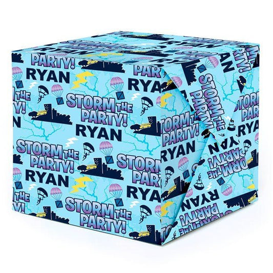 Battle Royal Personalised Wrapping Paper - 62 x 100cm Sheet