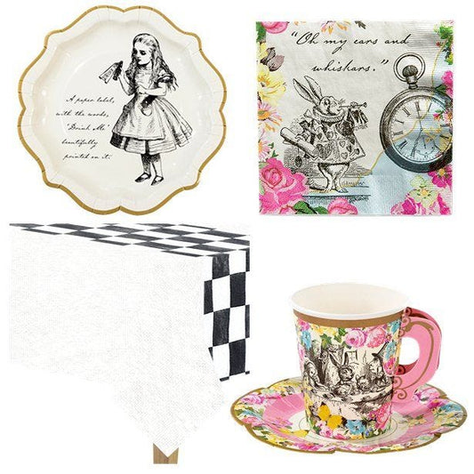 Alice in Wonderland Party Pack - Value Pack For 12