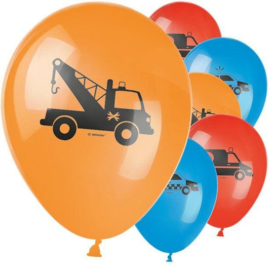 On the Road Latex Balloons - 9" (6pk)
