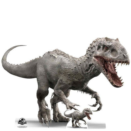 Jurassic World Indominus Rex Dinosaur Cardboard Cutout - 128cm x 92cm
