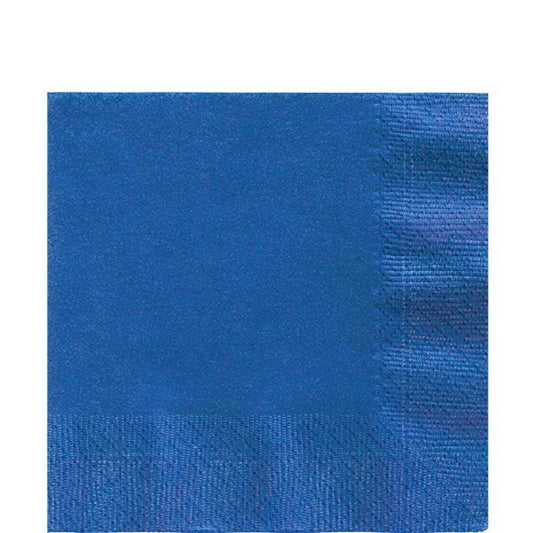 Royal Blue Paper Luncheon Napkins - 33cm (20pk)