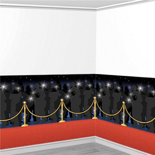 Red Carpet Backdrop Scene Setter - 1.2m x 12.5m