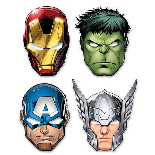 Mighty Avengers Masks (6pk)