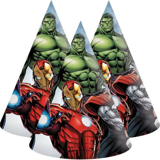Avengers Infinity Stones Party Hats (6pk)
