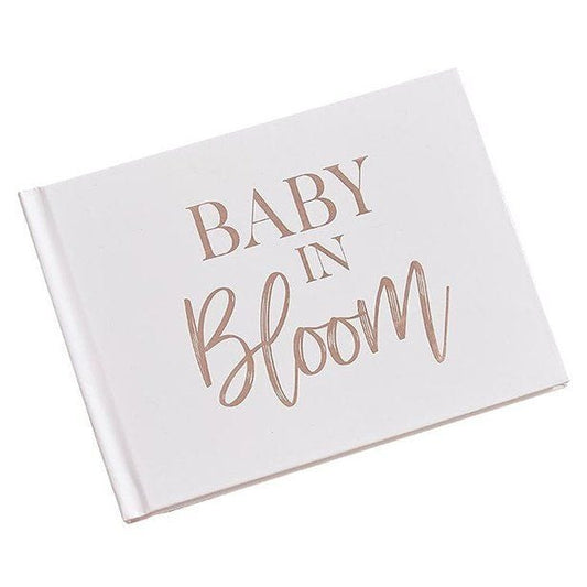 Baby In Bloom Blush Guest Book