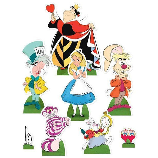 Alice in Wonderland Table Toppers (8pk)