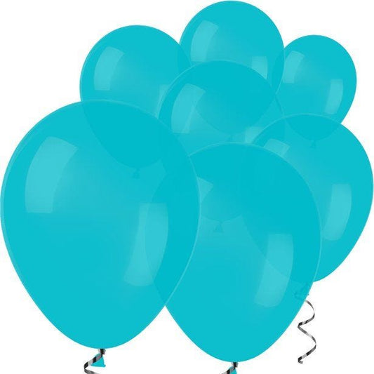 Turquoise Blue Mini Balloons - 5" Latex Balloons (100pk)