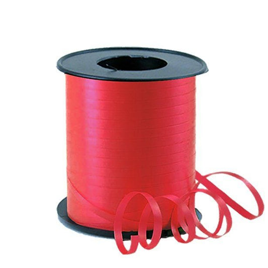 Red Curling Balloon Ribbon - 91m