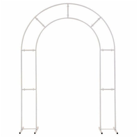 White Metal Frame Arch