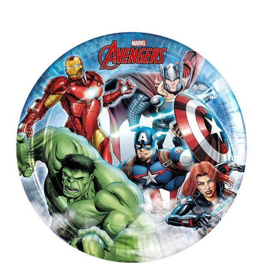 Avengers Infinity Stones Paper Plates - 20cm (8pk)