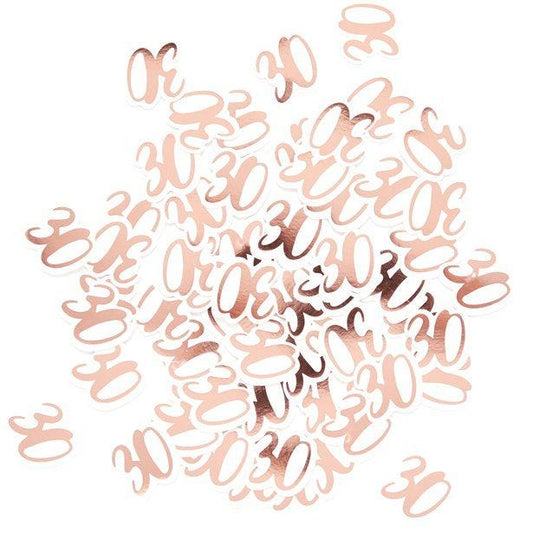Rose Gold 30th Confetti (19g pack)
