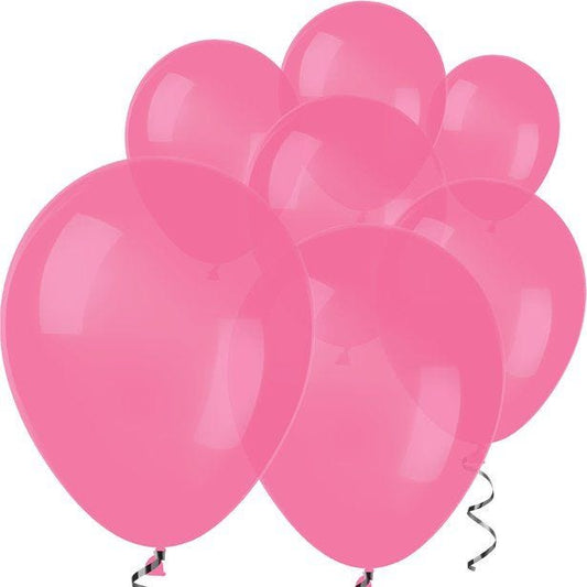 Fuchsia Pink Mini Balloons - 5" Latex Balloons (100pk)