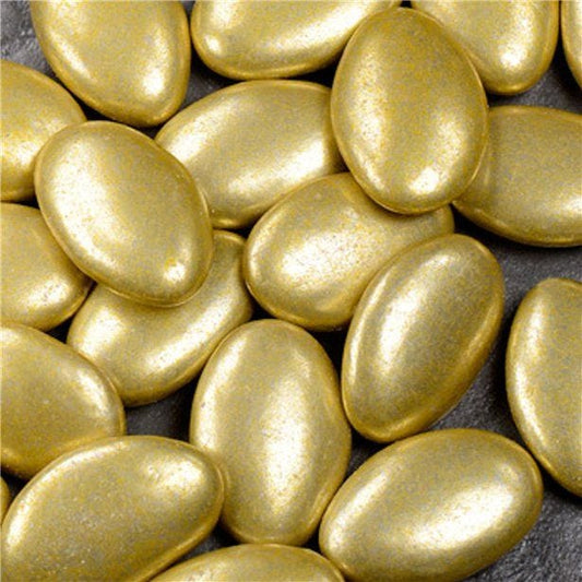 Gold Metallic Chocolate Dragees - 1kg