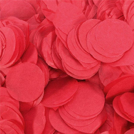 Red Paper Confetti (100g bag)