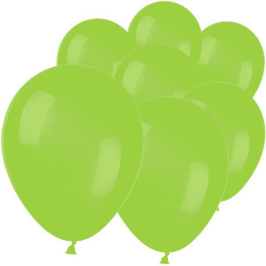 Neon Green Mini Balloons - 5" Latex (100pk)