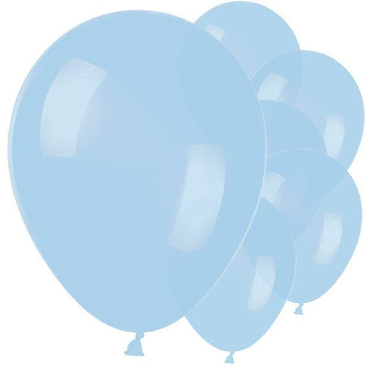 Powder Blue Latex Balloons - 11" (10pk)