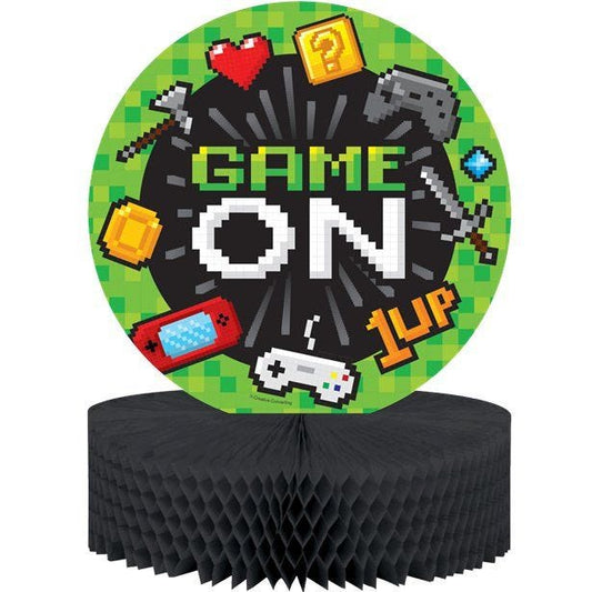 Game On Honeycomb Table Centrepiece - 30cm x 23cm