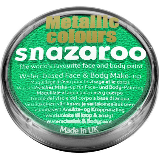 Snazaroo Electric Green Face Paint - 18ml
