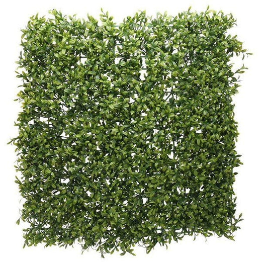 Green Faux Plant Wall
