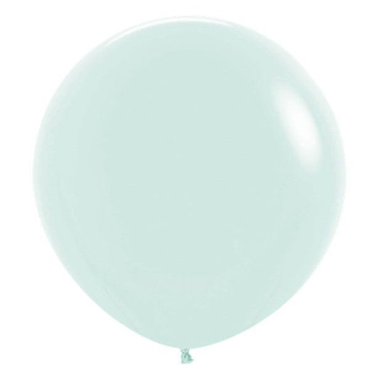 Pastel Matte Green Balloons - 24" Latex (3pk)