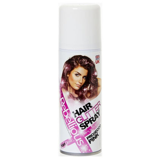 Glitter Hair Spray - Prosecco Pink 125ml