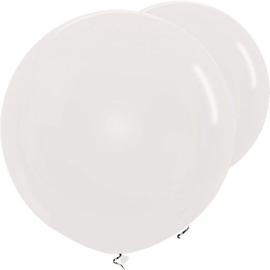 Crystal Clear Giant Balloons - 36" Latex (2pk)
