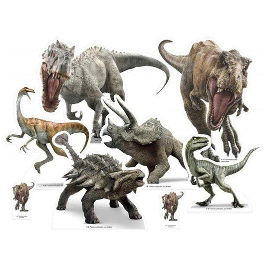 Jurassic World Dinosaurs Table Topper (8pk)