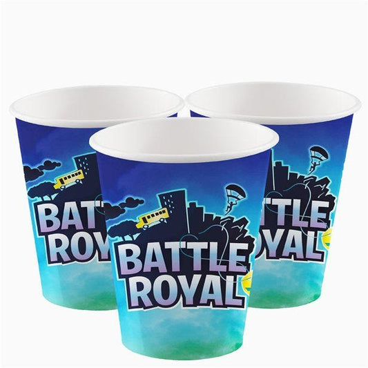 Battle Royal Paper Cups - 250ml (8pk)