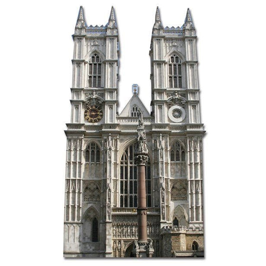 Westminster Abbey Cardboard Cutout - 175cm x 95cm