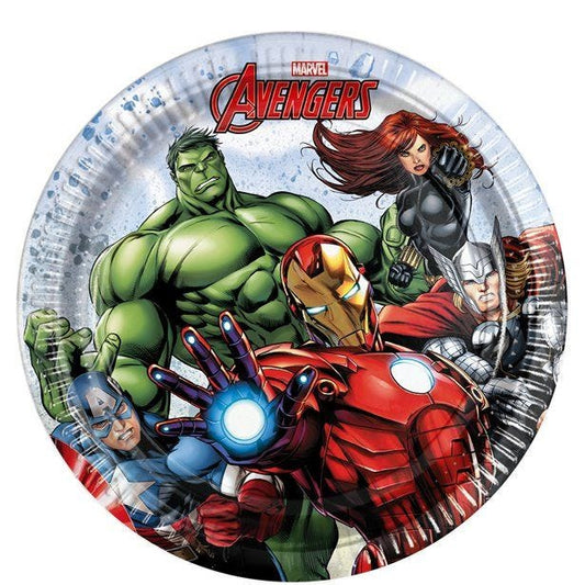 Avengers Infinity Stones Paper Plates -23cm (8pk)