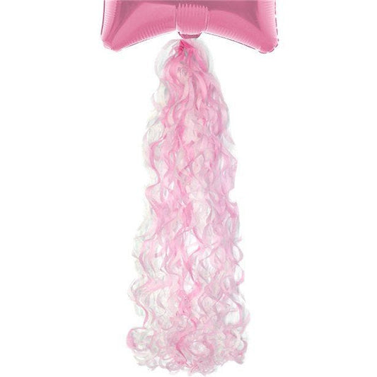 Pink Tissue Paper Balloon Tail - 86cm