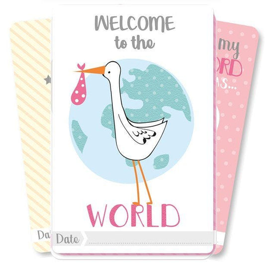Baby Girl Moment Cards (30pk)