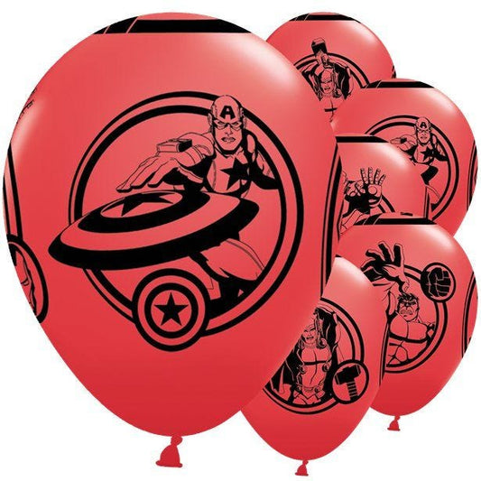 Marvel Avengers Latex Balloons - 12" (6pk)