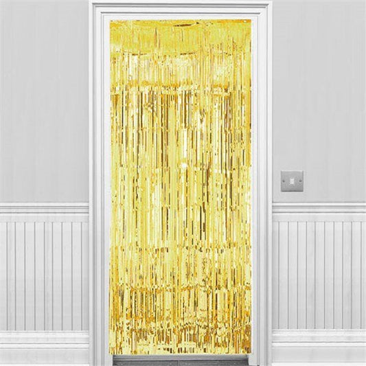 Gold Foil Door Curtain - 2.4m x 92cm
