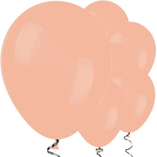Peach Balloons - 12" Latex Balloons (50pk)