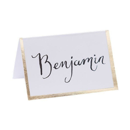 Gold Place Cards (10pk)